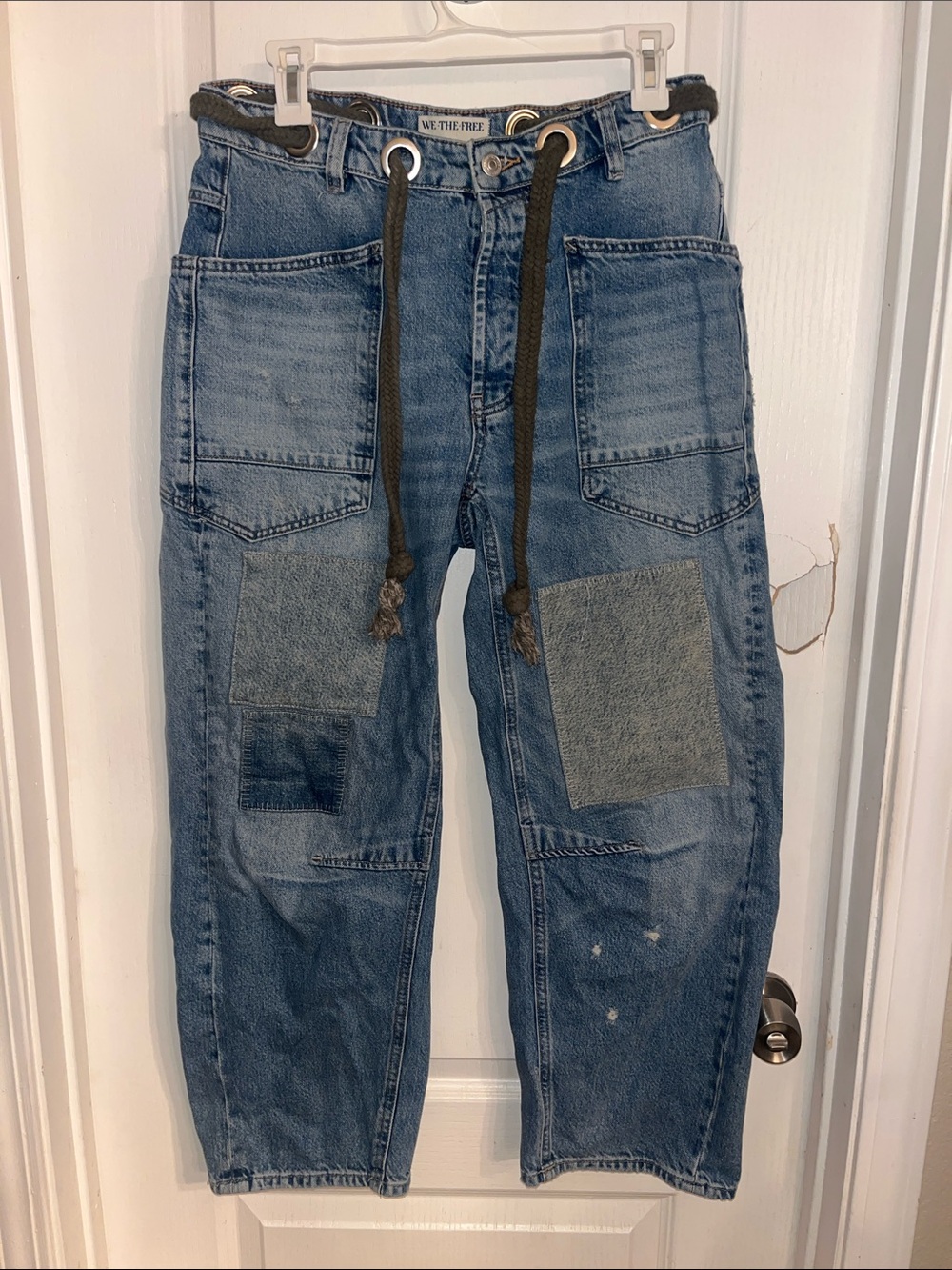 We The Free Moxie Pull-On Barrel Jeans, size 25 - Picture 7 of 14
